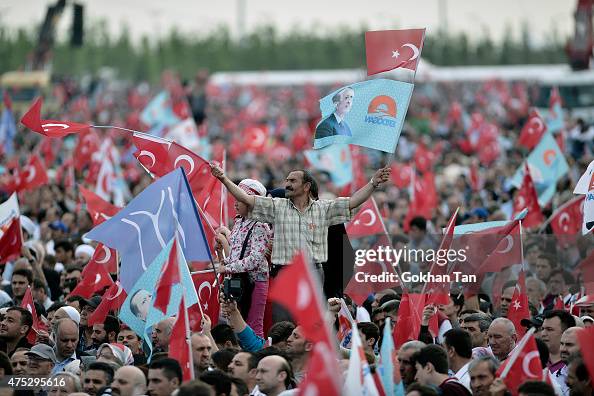Political Parties Hold Rallies Ahead Of Turkish Parliamentary Election Political Parties Hold Rallies Ahead Of Turkish Parliamentary Election
