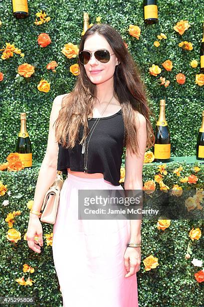 Guest attends the Eighth-Annual Veuve Clicquot Polo Classic at Liberty State Park on May 30, 2015 in Jersey City, New Jersey.