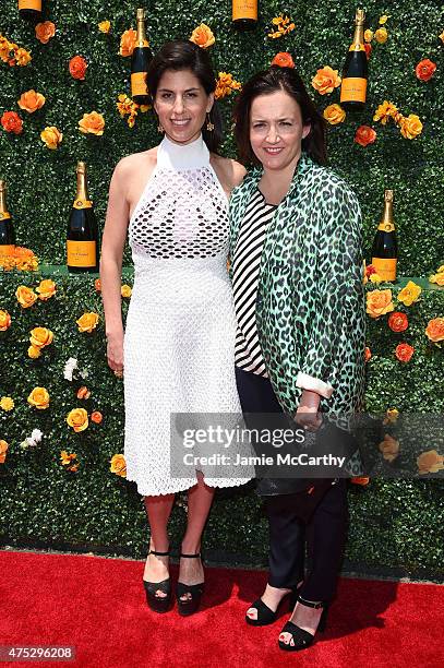 Vanessa Kay attends the Eighth-Annual Veuve Clicquot Polo Classic at Liberty State Park on May 30, 2015 in Jersey City, New Jersey.