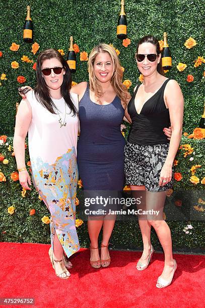 Guests attend the Eighth-Annual Veuve Clicquot Polo Classic at Liberty State Park on May 30, 2015 in Jersey City, New Jersey.