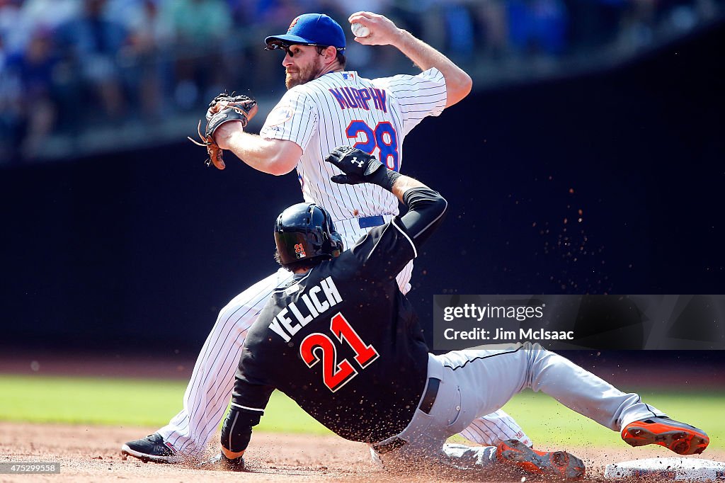 Miami Marlins v New York Mets