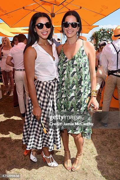 Hannah Bronfman and Rebecca Minkoff attend the Eighth-Annual Veuve Clicquot Polo Classic at Liberty State Park on May 30, 2015 in Jersey City, New...