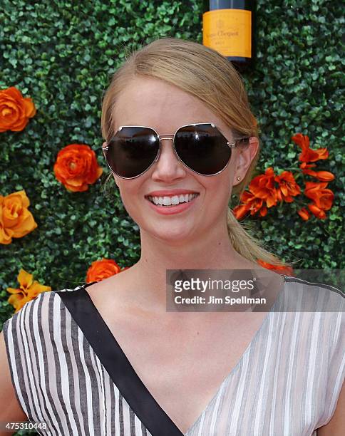 Model Lindsay Ellingson attends the 8th Annual Veuve Clicquot Polo Classic at Liberty State Park on May 30, 2015 in Jersey City, New Jersey.
