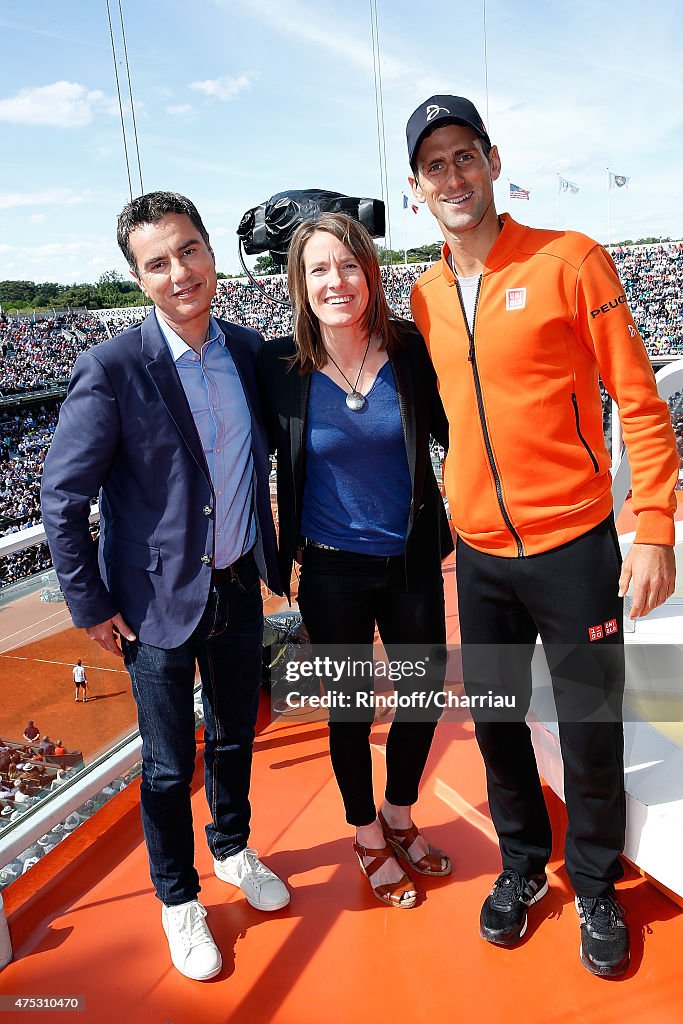 Celebrities At French Open 2015  - Day Seven