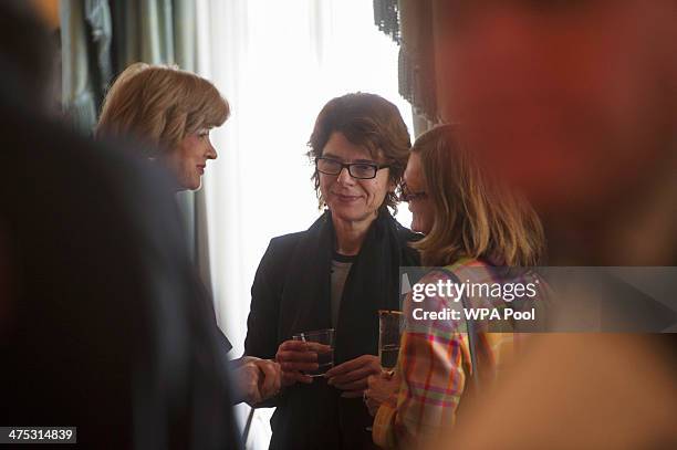 Vicki Pryce attends the Women of the World Festival at Clarence House on February 27, 2014 in London, England.