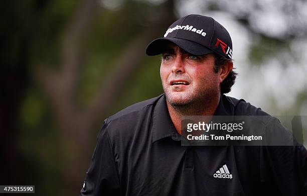 Steven Bowditch of Australia follows his tee shot on the sixth hole during Round Three of the AT&T Byron Nelson at the TPC Four Seasons Resort Las...