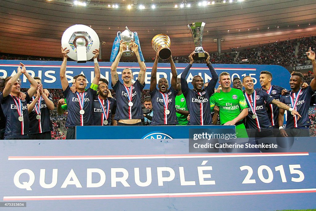 AJ Auxerre v Paris Saint-Germain - French Cup Final