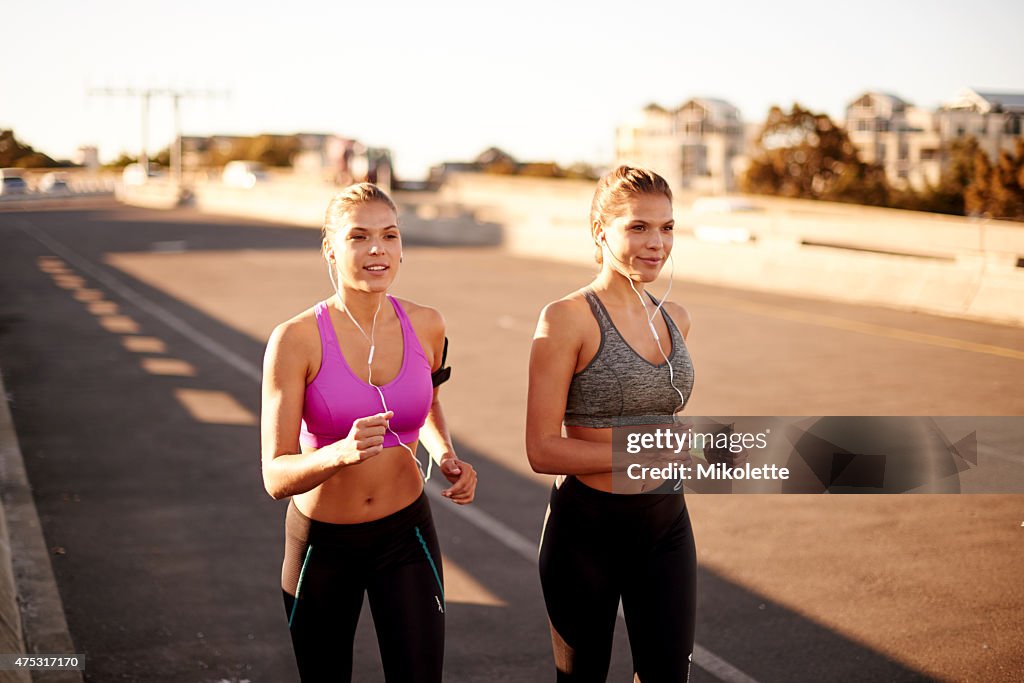 Sisters make the best friends… and exercise buddies