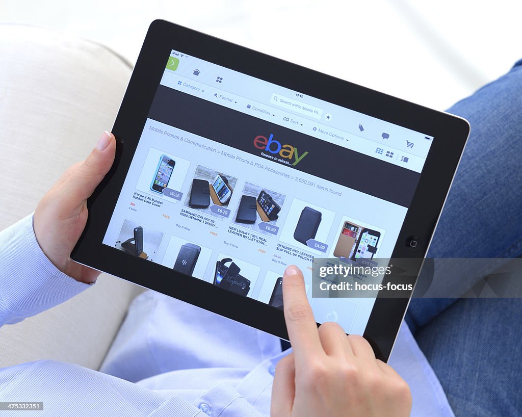 Ebay on iPad