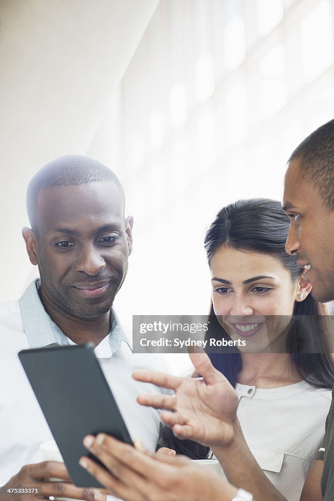 Business people  having meeting in modern office