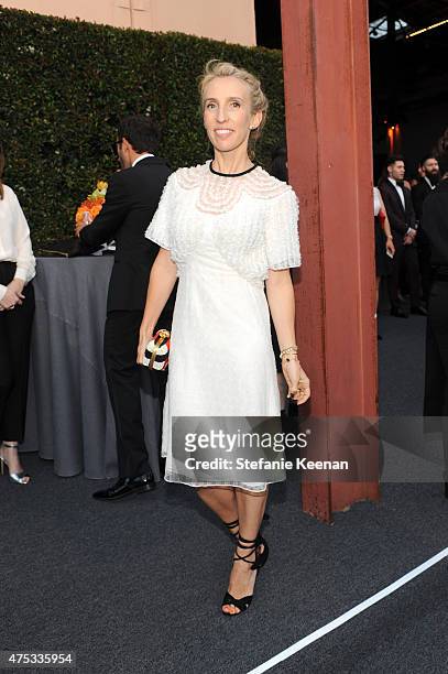 Director Sam Taylor-Johnson attends the 2015 MOCA Gala presented by Louis Vuitton at The Geffen Contemporary at MOCA on May 30, 2015 in Los Angeles,...