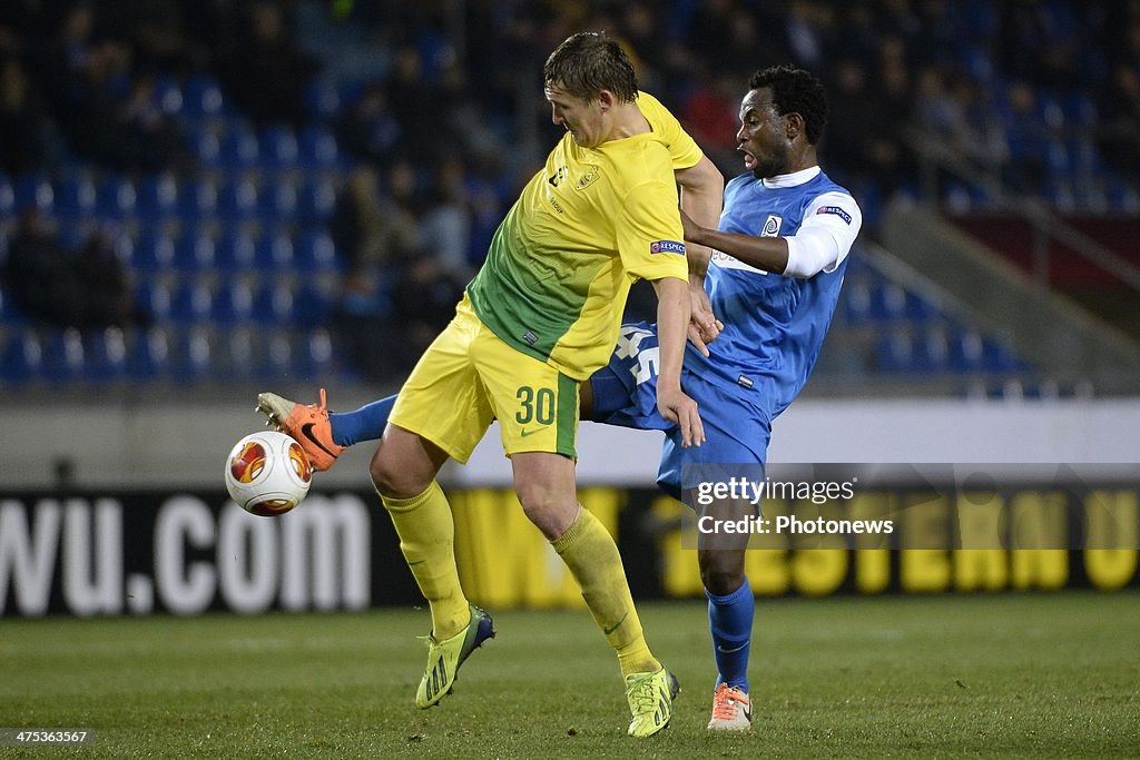 KRC Genk v FC Anji Makhachkala - UEFA Europa League Round of 32