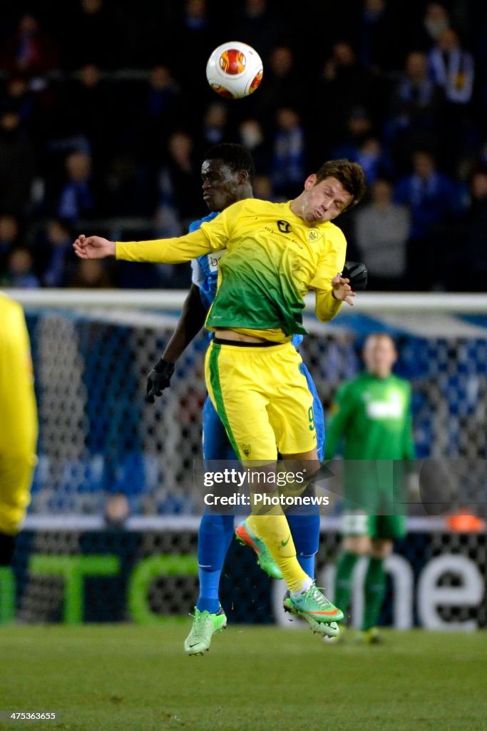 KRC Genk v FC Anji Makhachkala - UEFA Europa League Round of 32