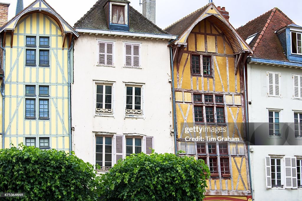 Medieval Timber-Frame Architecture at Troyes, France