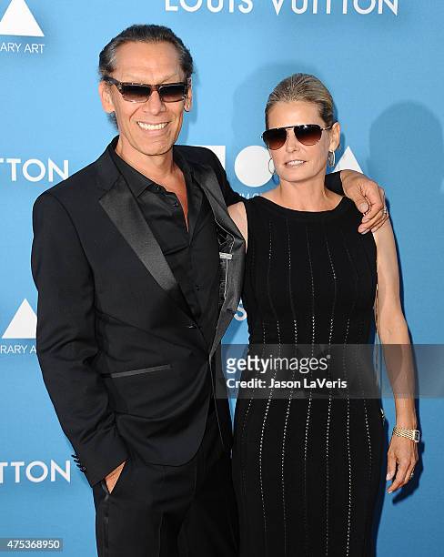 Musician Alex Van Halen and wife Stine Schyberg attend the 2015 MOCA Gala at The Geffen Contemporary at MOCA on May 30, 2015 in Los Angeles,...