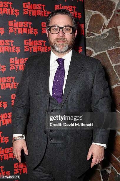 Andy Nyman attends the after party for the press night of "Ghost Stories" at on February 27, 2014 in London, England.