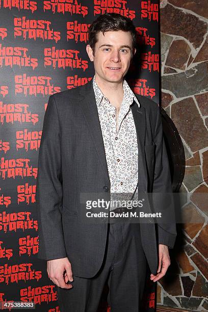 Chris Levens attends the after party for the press night of "Ghost Stories" at on February 27, 2014 in London, England.