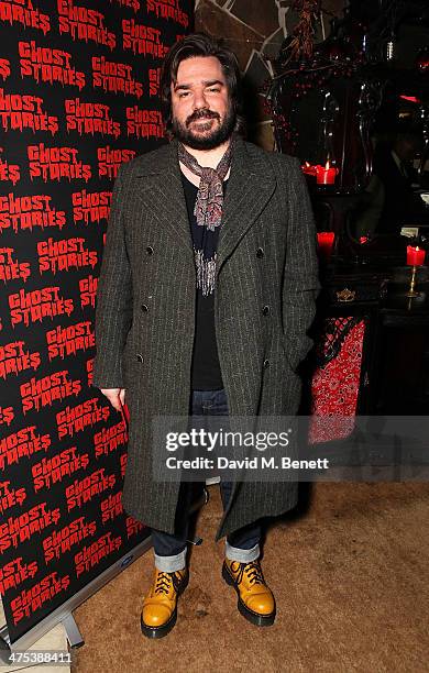 Matt Berry attends the after party for the press night of "Ghost Stories" at on February 27, 2014 in London, England.