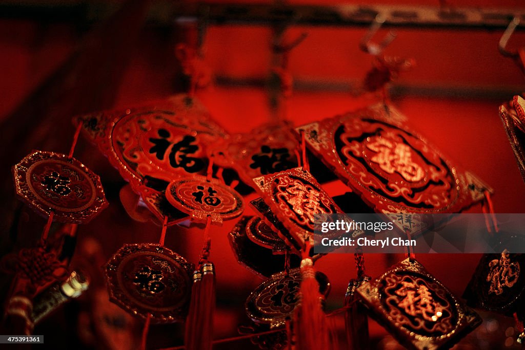 Chinese New Year good luck decorations