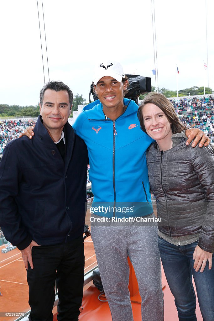 Celebrities At French Open 2015  - Day Eight