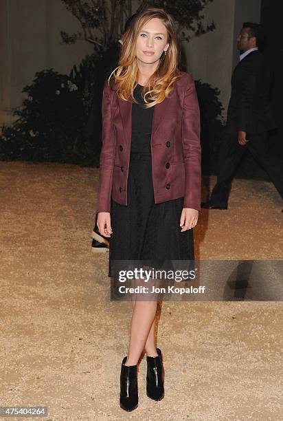 Dylan Penn attends the Burberry "London in Los Angeles" event at Griffith Observatory on April 16, 2015 in Los Angeles, California.