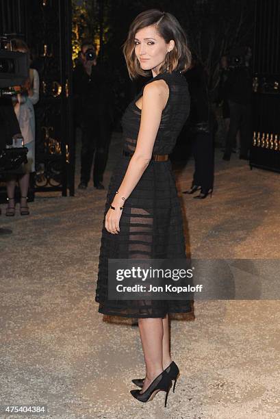 Actress Rose Byrne attends the Burberry "London in Los Angeles" event at Griffith Observatory on April 16, 2015 in Los Angeles, California.