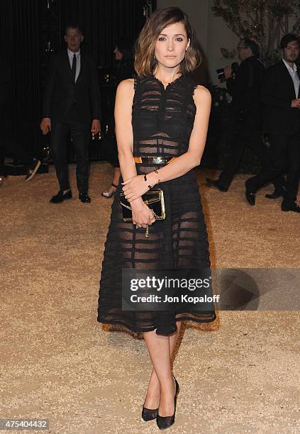 Actress Rose Byrne attends the Burberry "London in Los Angeles" event at Griffith Observatory on April 16, 2015 in Los Angeles, California.