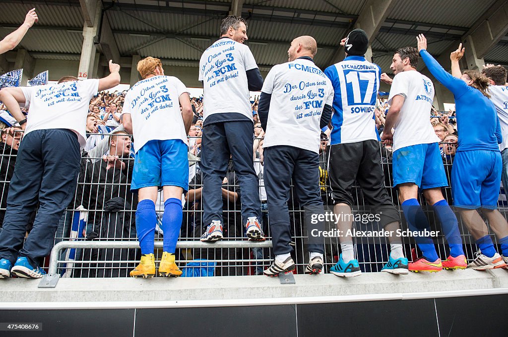 Kickers Offenbach v 1. FC Magdeburg  - Regionalliga Playoffs Leg Two