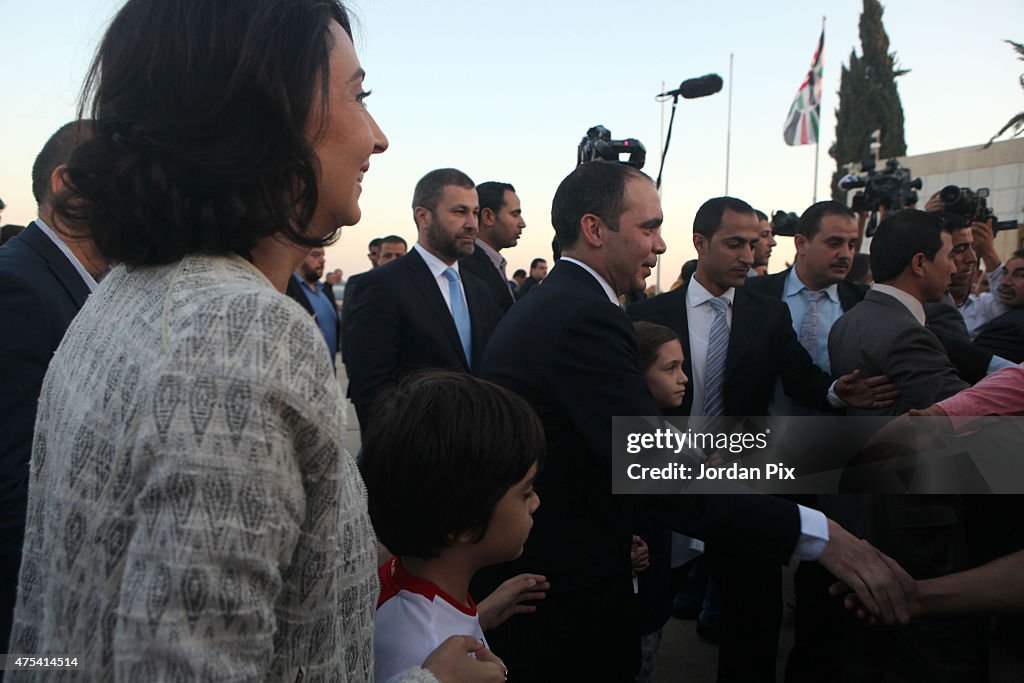 Jordan's Prince Ali bin Al Hussein arrives on a private Emirati... News