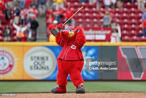 Cincinnati Reds Mascot Photos and Premium High Res Pictures - Getty Images