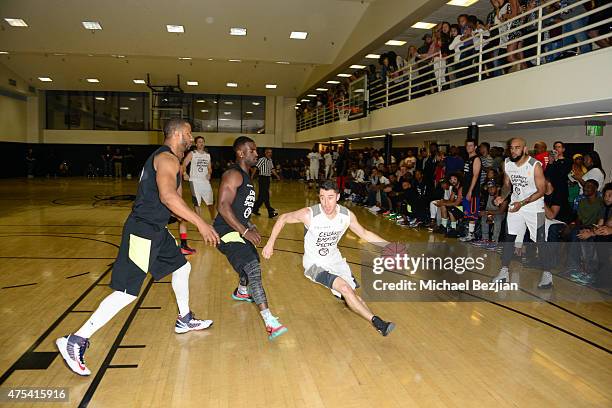 General view as seen at LA Gear Presents Sports Spectacular Charity Basketball Game Hosted By Tyga on May 30, 2015 in Los Angeles, California.
