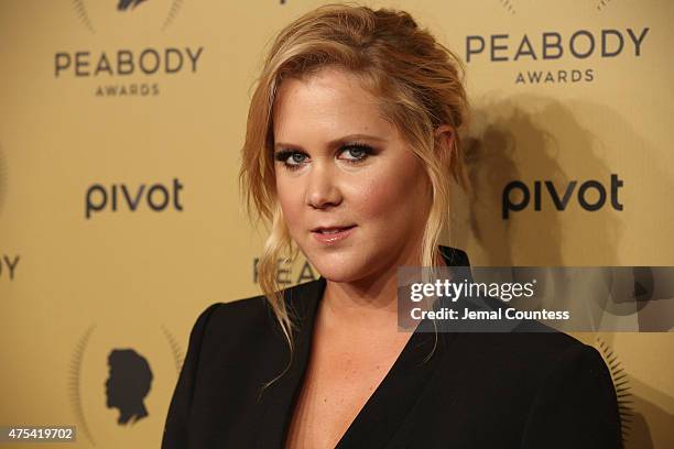 Comedian Amy Schumer attends The 74th Annual Peabody Awards Ceremony at Cipriani Wall Street on May 31, 2015 in New York City.