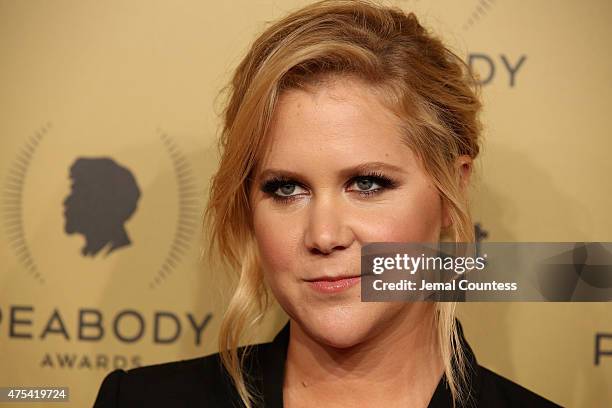 Comedian Amy Schumer attends The 74th Annual Peabody Awards Ceremony at Cipriani Wall Street on May 31, 2015 in New York City.