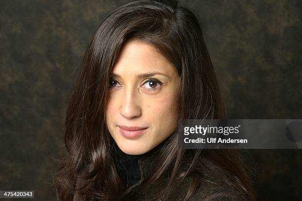 Fatima Bhutto, Pakistani writer poses during a portrait session held in Paris, France in February 12, 2014.