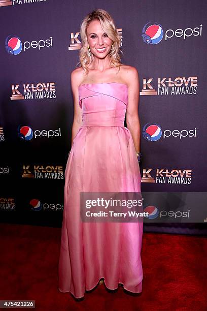 Television personality Elisabeth Hasselbeck attends the 3rd Annual KLOVE Fan Awards at the Grand Ole Opry House on May 31, 2015 in Nashville,...