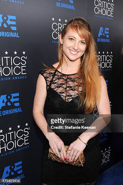 Molly Dilg attends the 5th Annual Critics' Choice Television Awards at The Beverly Hilton Hotel on May 31, 2015 in Beverly Hills, California.