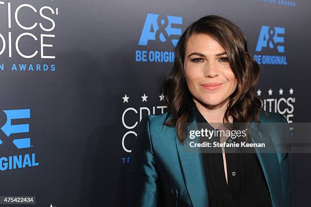 Actress Clea DuVall attends the 5th Annual Critics' Choice Television Awards at The Beverly Hilton Hotel on May 31, 2015 in Beverly Hills, California.