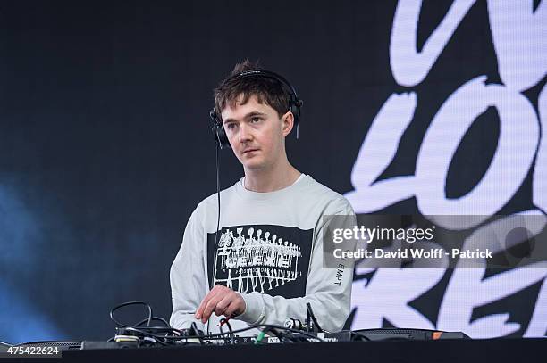 Ben Ufo performs at We Love Green Festival on May 31, 2015 in Paris, France.