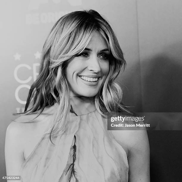 Personality Cat Deeley attends the 5th Annual Critics' Choice Television Awards at The Beverly Hilton Hotel on May 31, 2015 in Beverly Hills,...