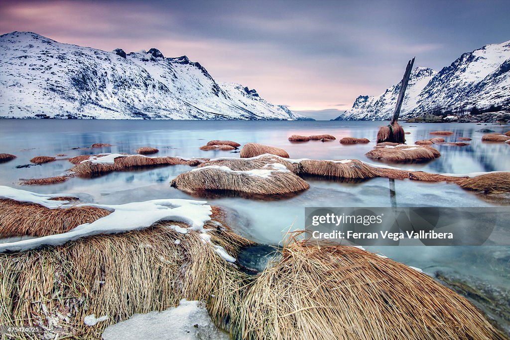 Sunset on Ersfjorden