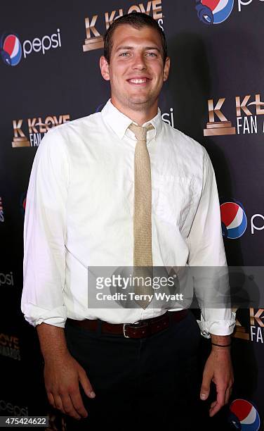 Player Brett Kern attends the 3rd Annual KLOVE Fan Awards at the Grand Ole Opry House on May 31, 2015 in Nashville, Tennessee.