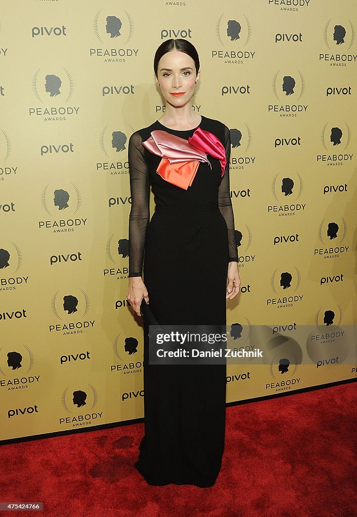 The 74th Annual Peabody Awards Ceremony