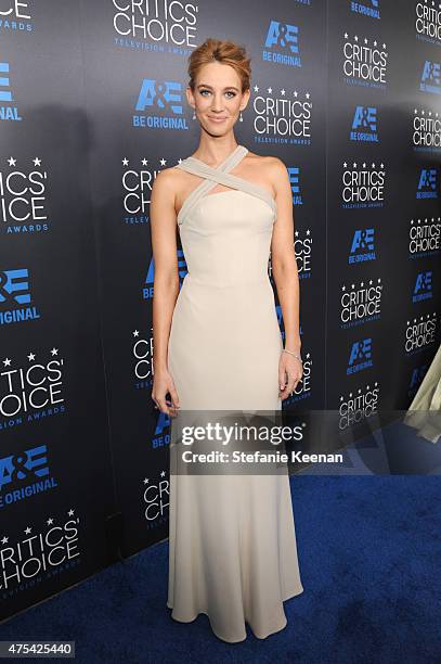 Actress Yael Grobglas attends the 5th Annual Critics' Choice Television Awards at The Beverly Hilton Hotel on May 31, 2015 in Beverly Hills,...