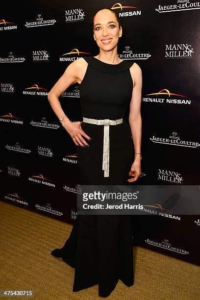 Director and Actress Carmen Chaplin attends a private screening and intimate dinner hosted by Carmen and Dolores Chaplin, Mann & Miller with the...