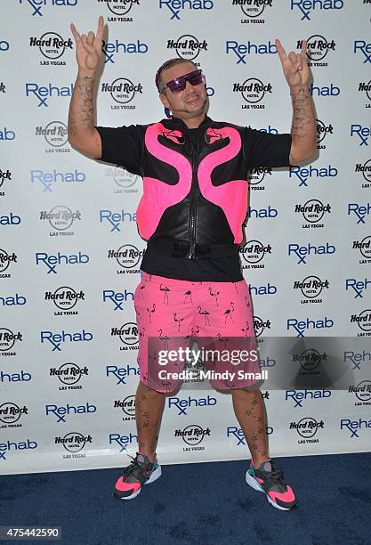 Ghetty Riff Raff Rapper RiFF RAFF arrives at Rehab at the Hard Rock Hotel & Casino on ...