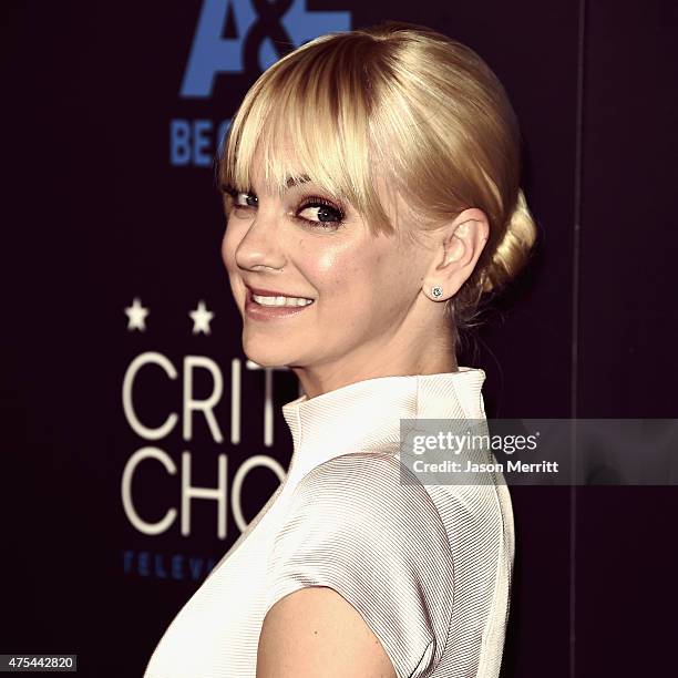 Actress Anna Faris attends the 5th Annual Critics' Choice Television Awards at The Beverly Hilton Hotel on May 31, 2015 in Beverly Hills, California.