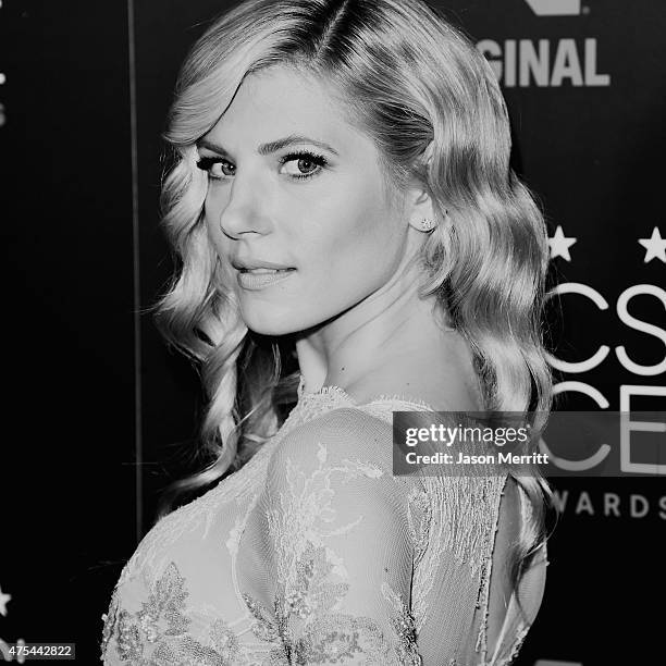 Actress Katheryn Winnick attends the 5th Annual Critics' Choice Television Awards at The Beverly Hilton Hotel on May 31, 2015 in Beverly Hills,...