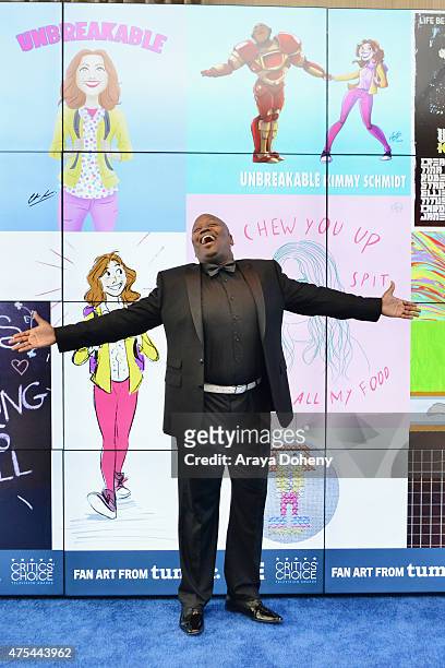 Actor Tituss Burgess attends the 5th Annual Critics' Choice Television Awards at The Beverly Hilton Hotel on May 31, 2015 in Beverly Hills,...