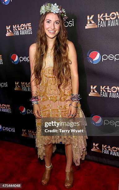 Recording artist Lauren Daigle attends the 3rd Annual KLOVE Fan Awards at the Grand Ole Opry House on May 31, 2015 in Nashville, Tennessee.
