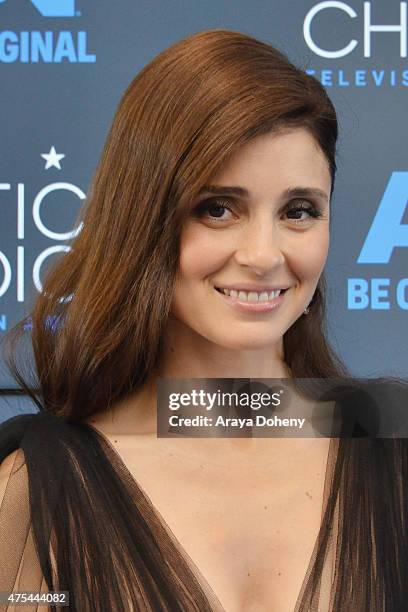 Actress Shiri Appleby attends the 5th Annual Critics' Choice Television Awards at The Beverly Hilton Hotel on May 31, 2015 in Beverly Hills,...